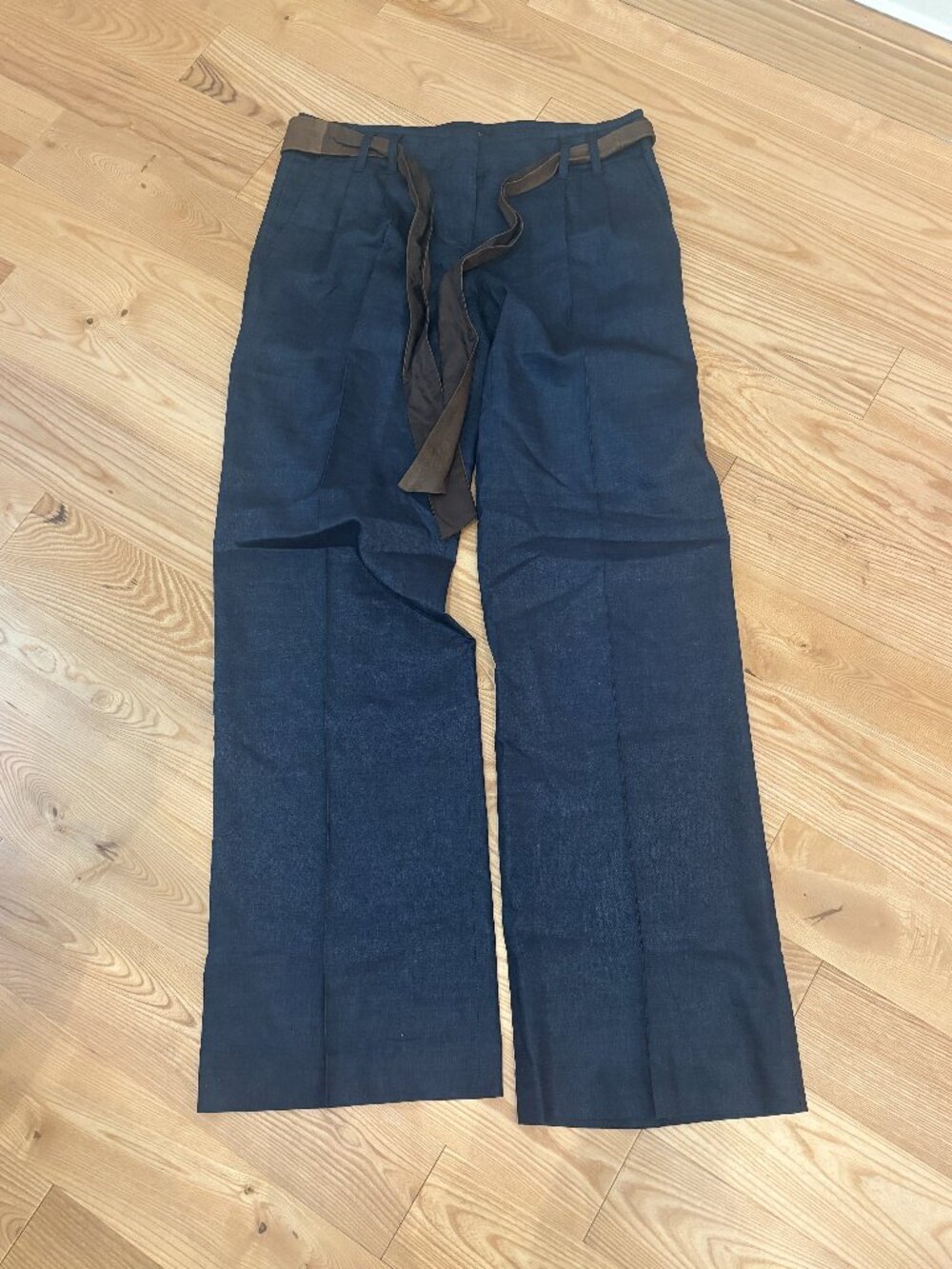 Theory Wide Leg Pant with Tie | Women's 8